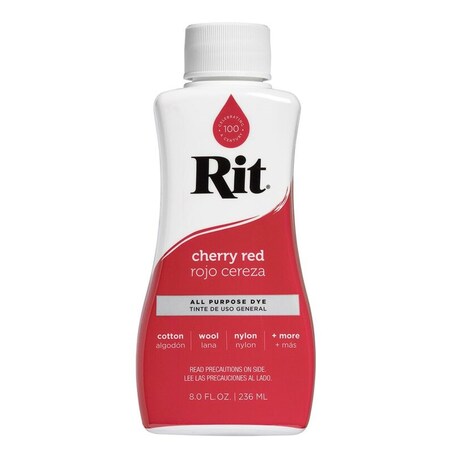 Rit 8 oz Cherry Red For Fabric Dye 88230